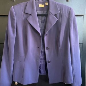 Caslon (Nordstrom) Purple Blazer Tailored Suit Jacket